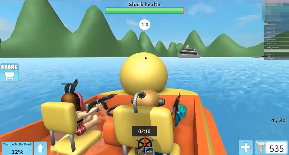 Roblox鯊魚大逃殺