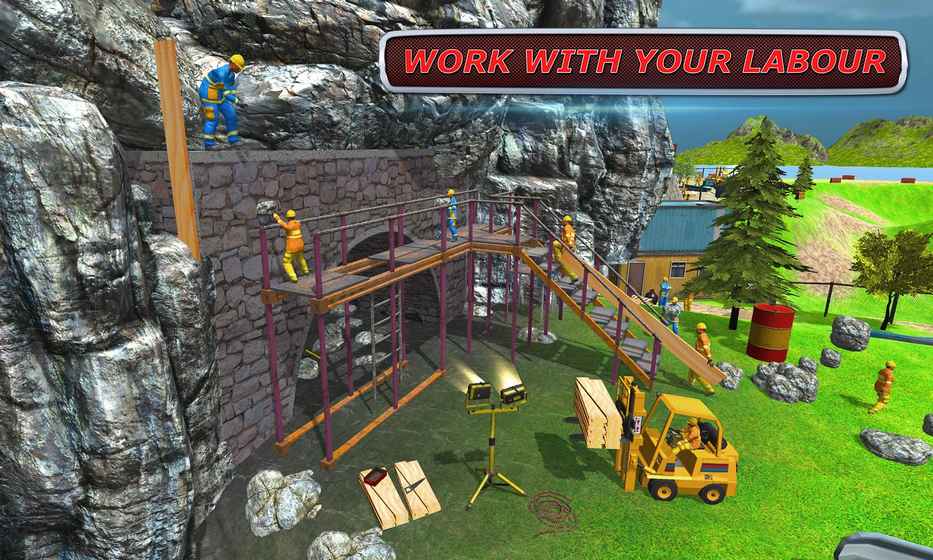 隧道公路：建造，建造和貨物模擬器