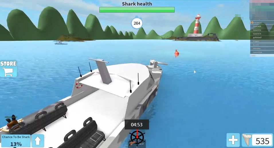 Roblox鯊魚大逃殺