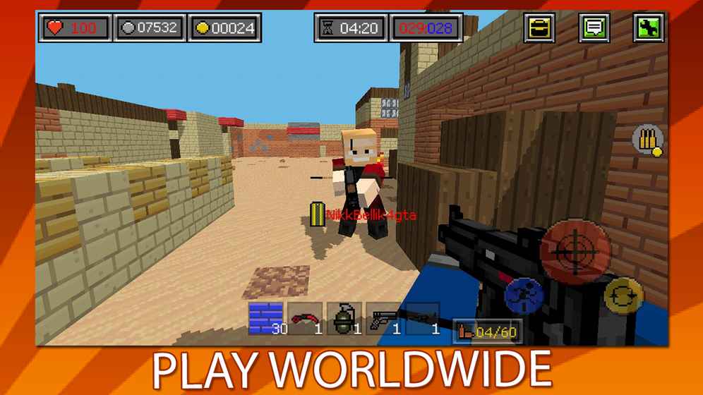 Combat Blocks Survival Online