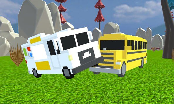 像素爆破車