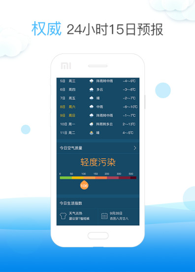 天氣快報