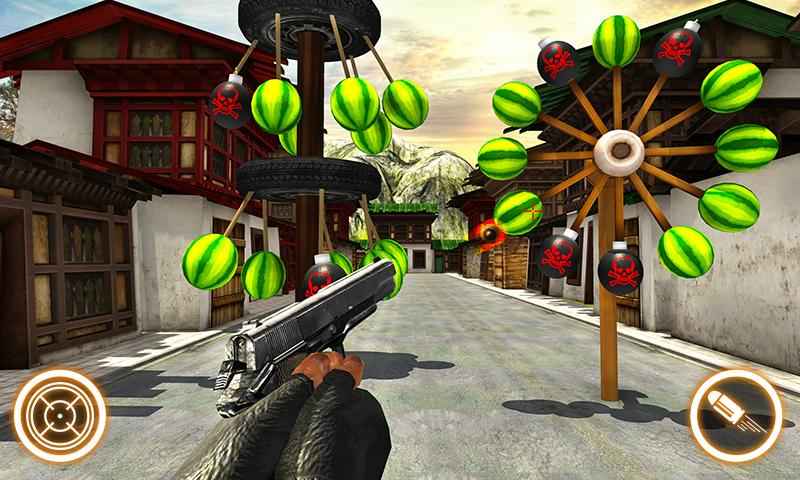 西瓜射擊游戲3D