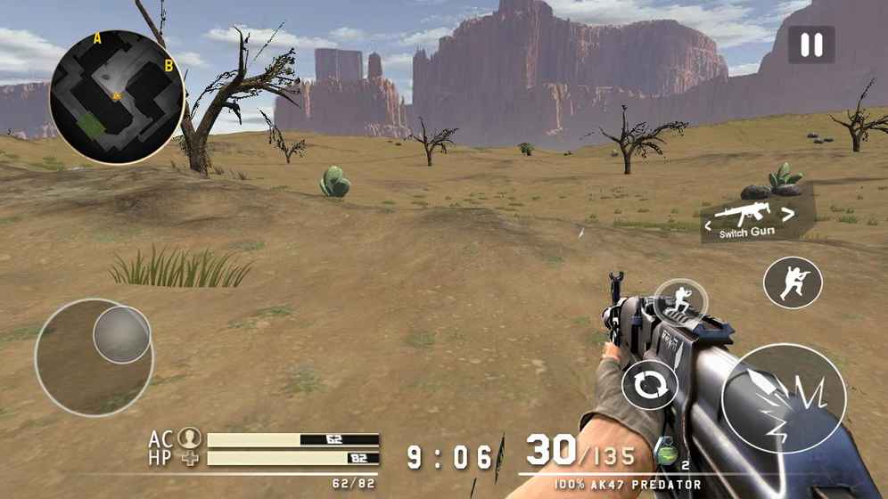 Mountain Sniper Shooting