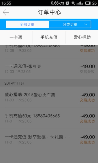 喜付
