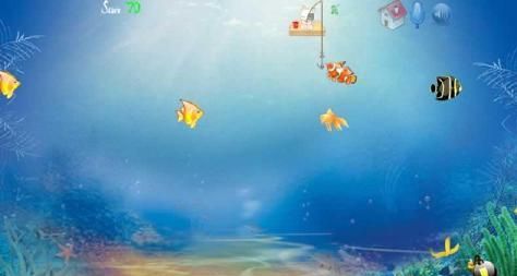 貓咪釣魚