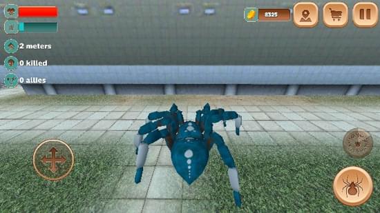 巨型蜘蛛城市攻擊模擬3D 中文版