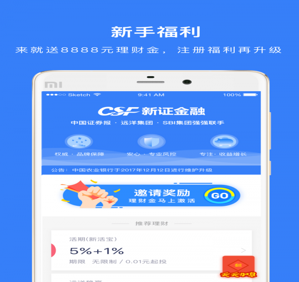 新證金融