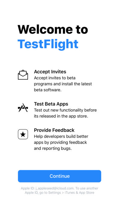 TestFlight 軟件