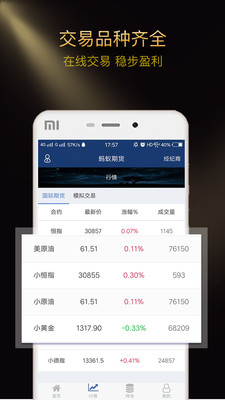 螞蟻期貨