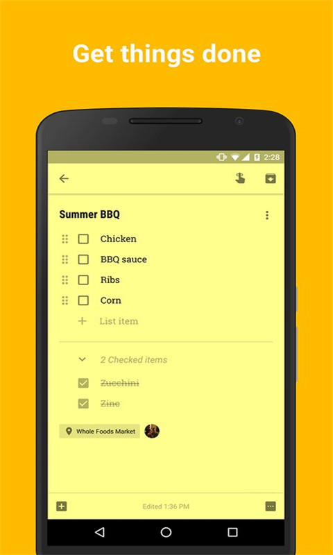 Google Keep(谷歌云筆記)