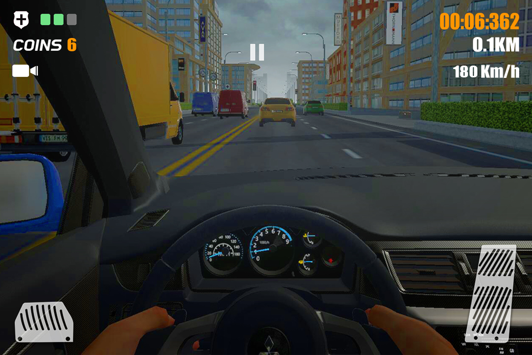 真實(shí)公路汽車 無限金幣版