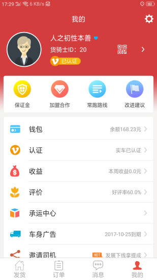 貨騎士司機