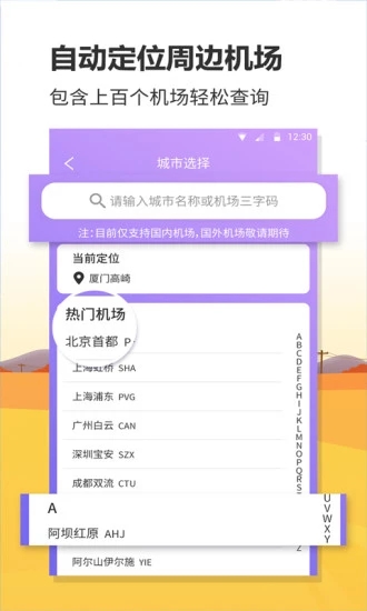 聯眾航班動態
