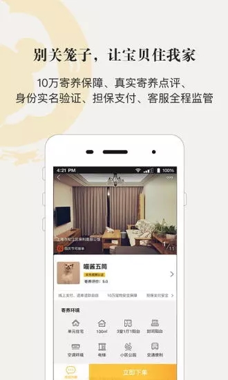 小狗在家寵物寄養