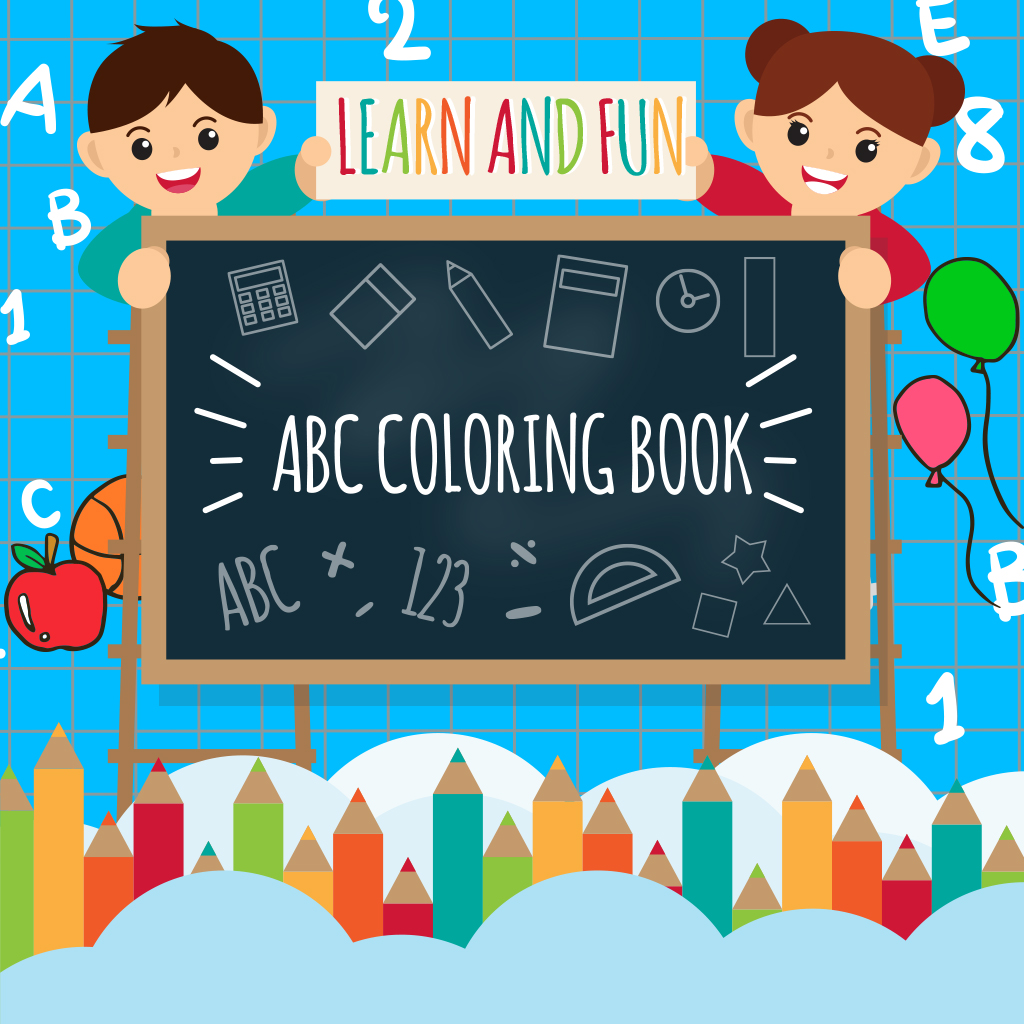 字母表學習Abc著色