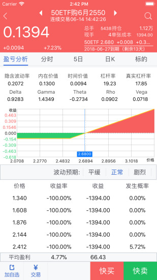 玉衡股票期權(quán)全真模擬交易系統(tǒng)