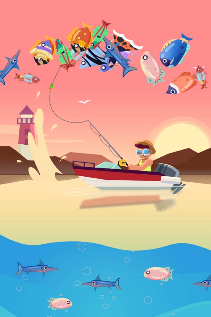 釣魚少女