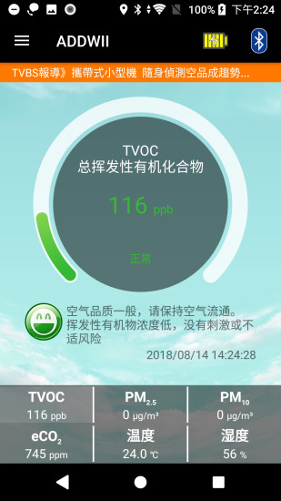 ADDWII空氣地圖