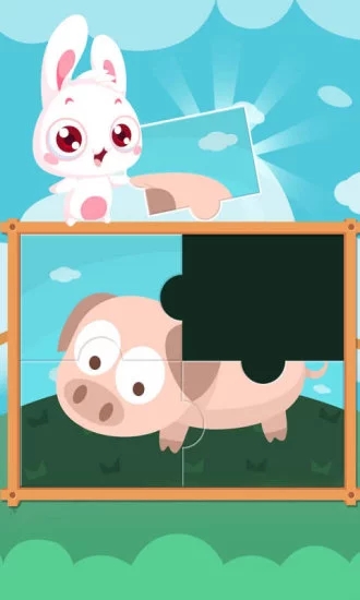 幼兒游戲寶寶拼圖