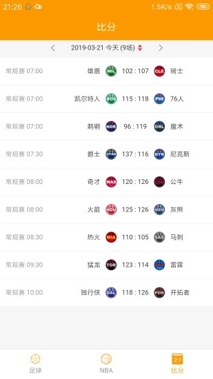 即時比分