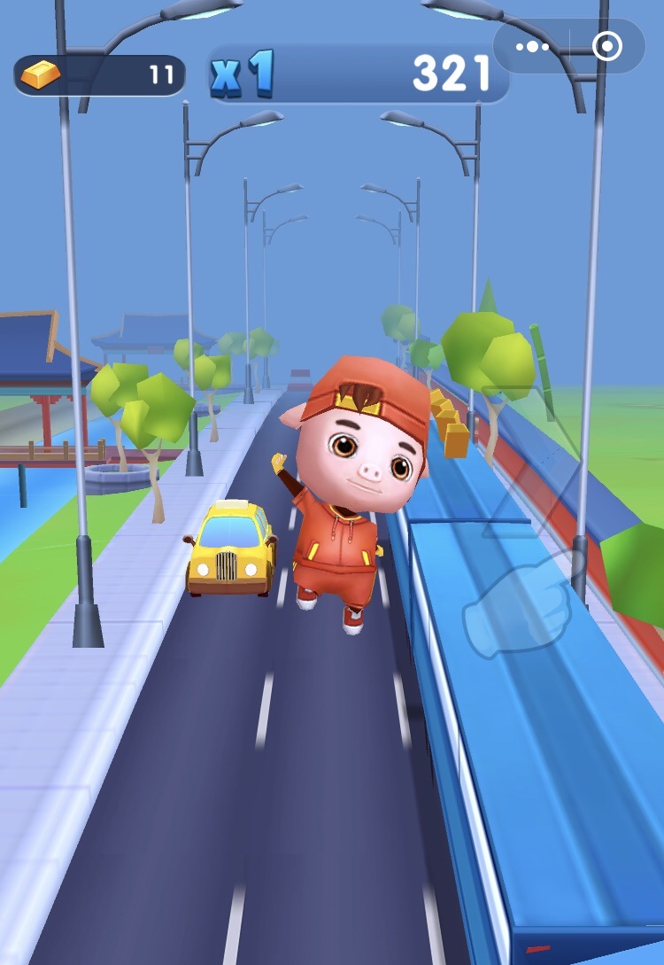 豬豬俠快跑