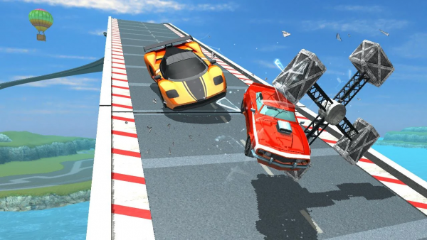 巨型坡道賽車不可能的賽道3D
