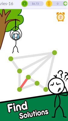 一筆拯救火柴人