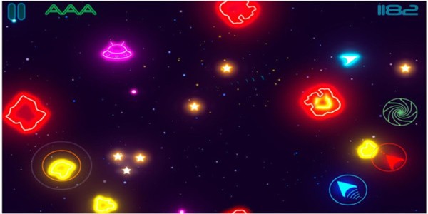 發(fā)光小行星