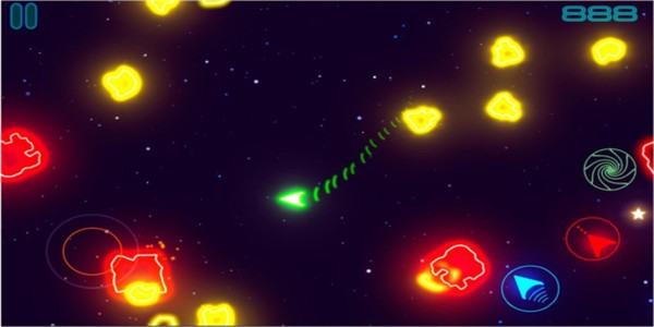發(fā)光小行星