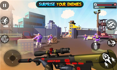 玩具士兵射擊