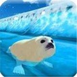 北極動物凍水滑塊