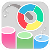 滾動的彩虹音符