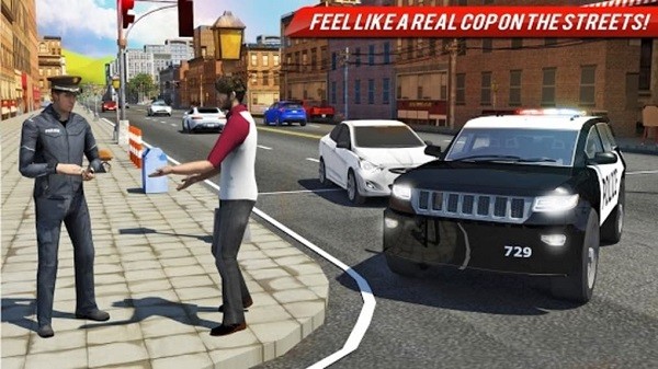 警察車歹徒逃脫模擬