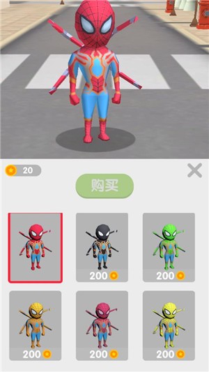 火柴人復(fù)仇者蜘蛛俠