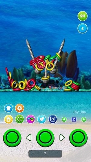 水壓套圈游戲機模擬器