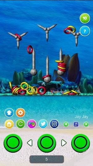 水壓套圈游戲機模擬器