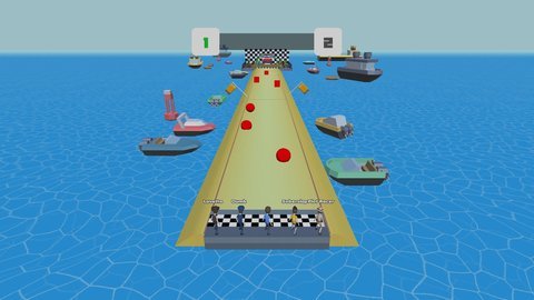 水上冒險跑酷3D