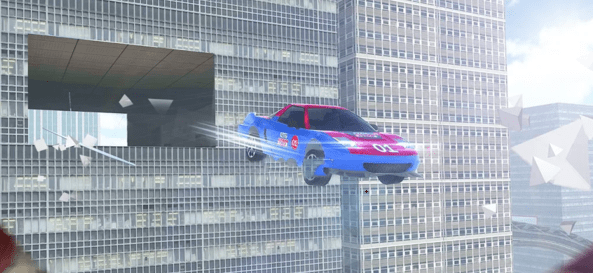 屋頂特技車手