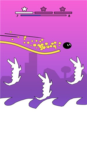 畫(huà)線沖浪