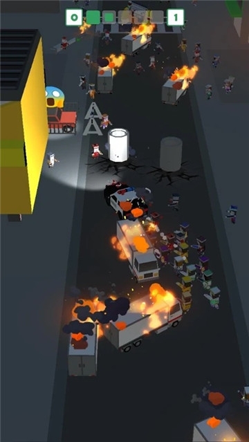 僵尸路線死亡的道路