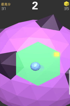 球球六邊形3D