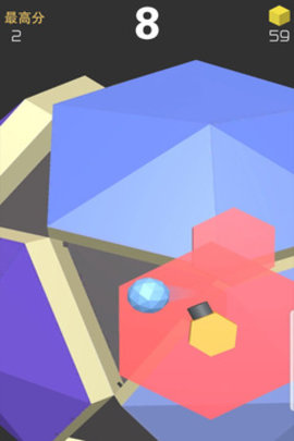球球六邊形3D