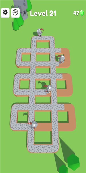 人類彩繪道路
