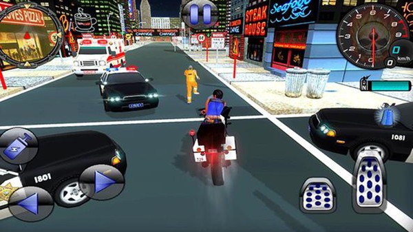 警察自行車警察城
