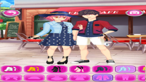 動漫情侶著裝