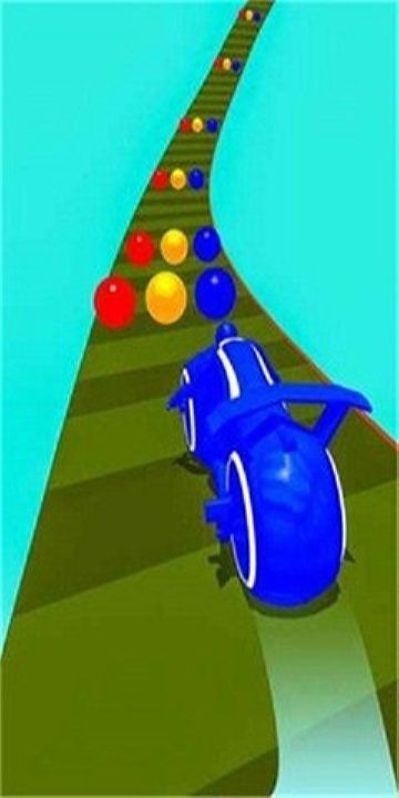 彩色摩托公路沖鋒