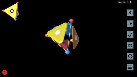 旋轉三角形3D