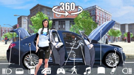 德國(guó)汽車模擬器3D