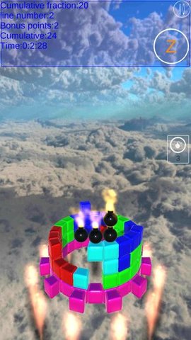圓盤方塊3D